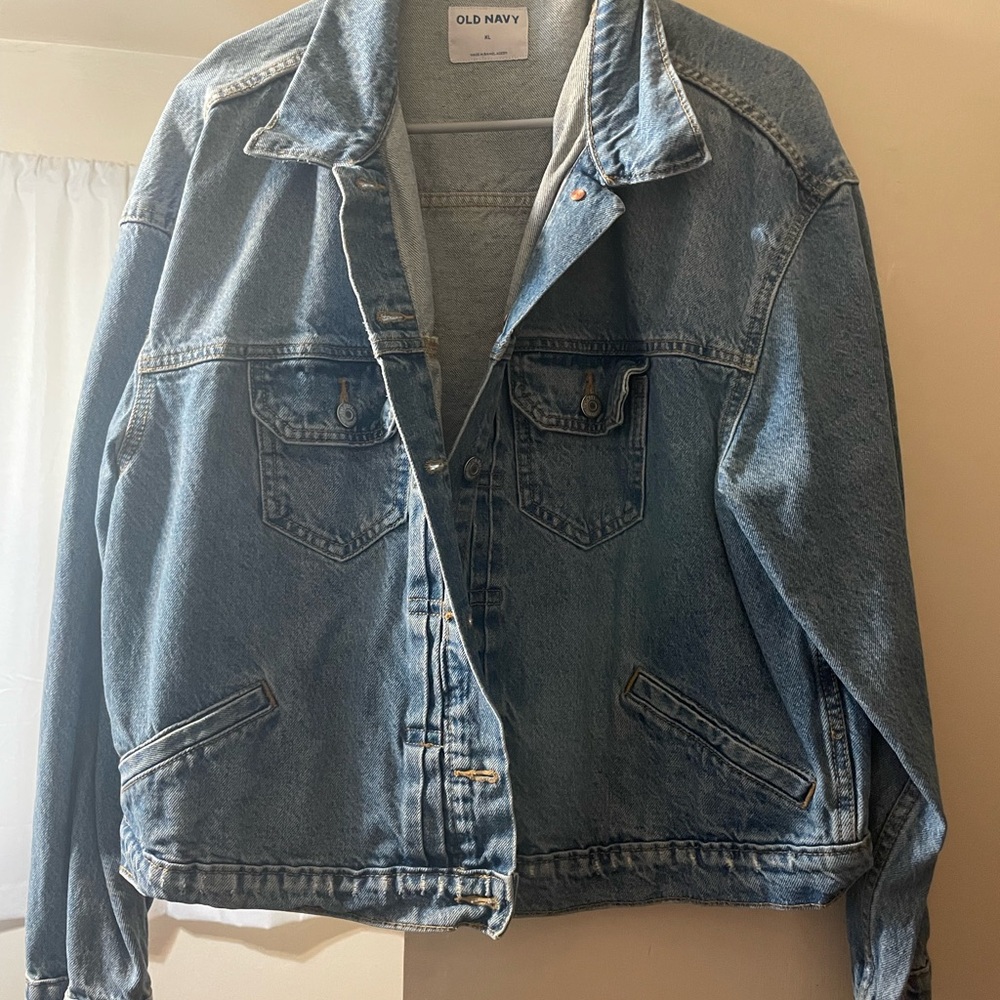 Old Navy Women's Classic Blue Jean Jacket